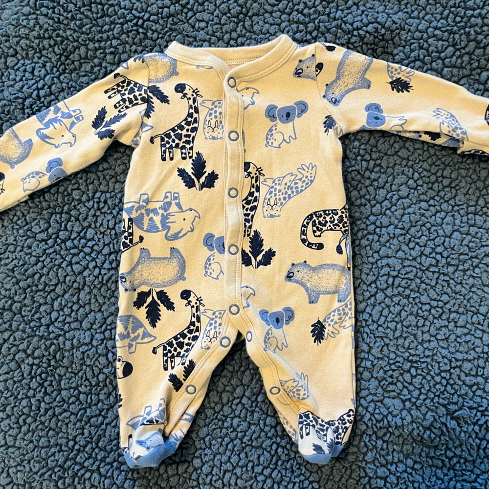 Carters newborn pajamas